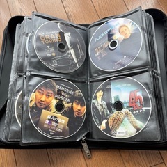 ELECOM CD/DVDケース 96枚収納×4 セットの画像