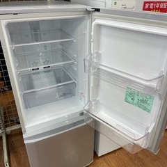 【6ヵ月保証付き】MITSUBISHI(ミツビシ)2ドア冷蔵庫　MR-P15D-Sの画像