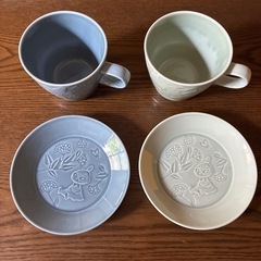 ムーミン　カップセットの画像
