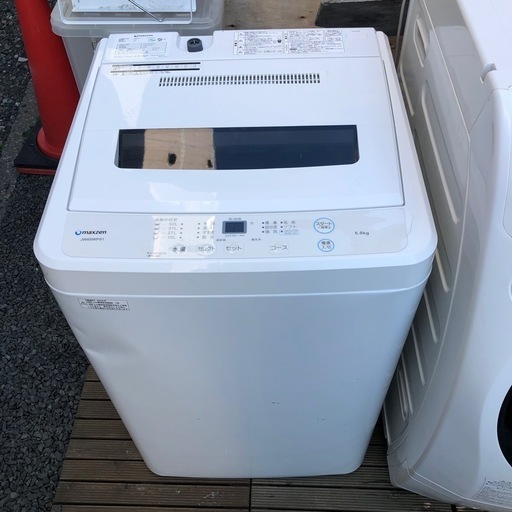 Amazon | MAXZEN 洗濯機 6kg 全自動洗濯機 6.0kg 一人暮らし 風
