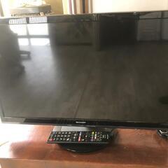 【松本市引き取り限定】SHARP液晶テレビ24V型（2017年）の画像