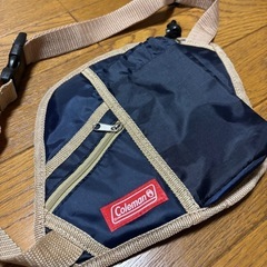 ☆未使用【Coleman】ペットボトルホルダー付ウエストポーチ★  の画像