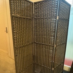 美品✨3連パーテーション（2つセット）折りたたみ可・高さ150cm・軽量タイプ！ の画像