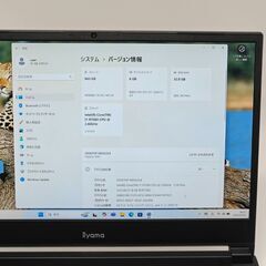 RTX2060 グラボ搭載 バッテリー◎ フルHD 15.6 IIYAMA ゲーミング ノートPC NH55RD  Core i7-9750H windows11 home 16GB SSD512GB  カメラあり オフィス (B980)の画像