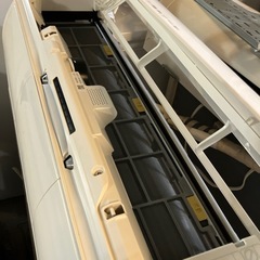 I2507-285 HITACH ルームエアコン 白くまくん RAS-JT28KE8 2019年製 10畳用　リモコンあり 100V ポンプダウン実施済み フィルター清掃必要 ガス残量不明 取付工事はお客様で手配して下さいの画像