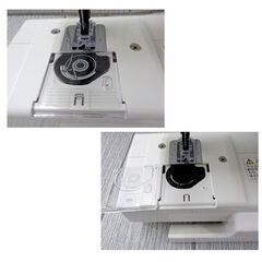 ジャノメ コンパクト電動ミシン SEWD’LITE   JA525 フットスイッチ JANOME 西岡店 の画像