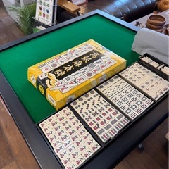 麻雀台　麻雀牌の画像