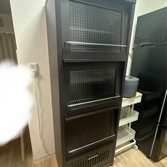 食器棚 幅59cm 高さ163cm スリムタイプの画像