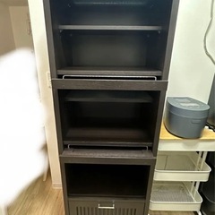食器棚 幅59cm 高さ163cm スリムタイプの画像