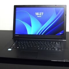 TOSHIBA高性能8世代CPUCorei7最新Windows11メモリ8GB高速SSD240GBWifi接続可能の画像