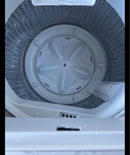 値引き【美品】ヤマダセレクト洗濯機YWM-T50H1　2021年5.0kg