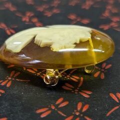 ☆アクセサリー　ブローチ　ペンダントトップ　4.5ｃｍ　中古品　の画像