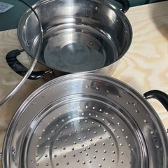 2段蒸し器の画像