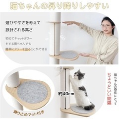 【受け渡し予定者決まりました】キャットタワーの画像