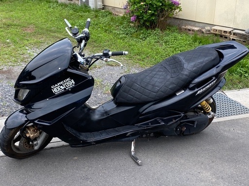 YAMAHAマジェスティ125フルカスタム　自賠責保険残有り即乗り　乗って帰れます