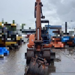 ミニユンボ油圧ショベル日立 EX22 アワメータ3985時間 動作確認済み 中古 海運可の画像