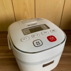 ✅SHARPジャー炊飯器✅ ✅KS-C5L-W✅