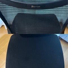 okamura  Baron オフィスチェア バロンチェア ワーキングチェア　肘なし　ブラック　CP33DRの画像