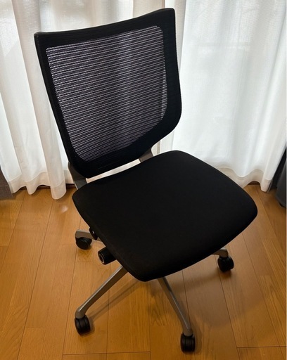 okamura  Baron オフィスチェア バロンチェア ワーキングチェア　肘なし　ブラック　CP33DR