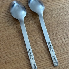 【新品】無印良品カラトリー　ステンレススプーンの画像