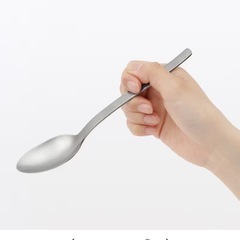 【新品】無印良品カラトリー　ステンレススプーンの画像