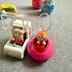 【美品】アンパンマンと一緒にお買い物ごっこ♪【アンパンマンレジスターDX】ドキンちゃんポシェット付きの画像