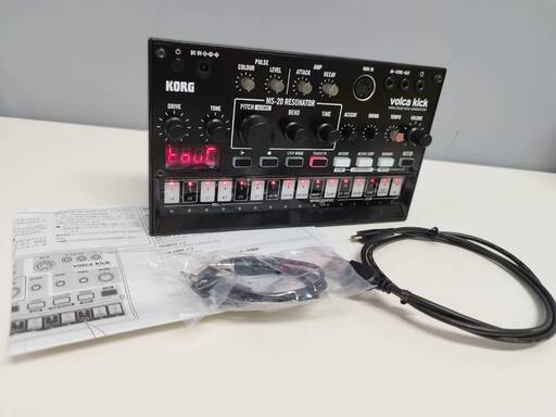 KORG volca kick アナログキックジェネレーター