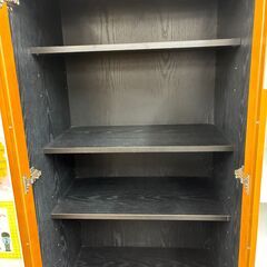 【ジャングルジャングル滋賀草津店】来店特価!!　食器棚　2枚扉　　J-250745の画像