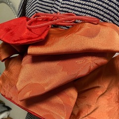 リバーシブル半幅帯　新品　いかがでしょうか？の画像