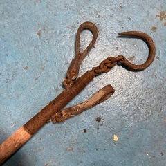 竿秤 天秤 棒秤　古道具の画像