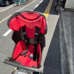中古20インチブリヂストン電動アシスト自転車　子乗せ付き　8.7Ah 大阪の画像