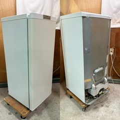 三菱 冷凍庫 121L 2014年制 動作確認ok 凹みありの画像