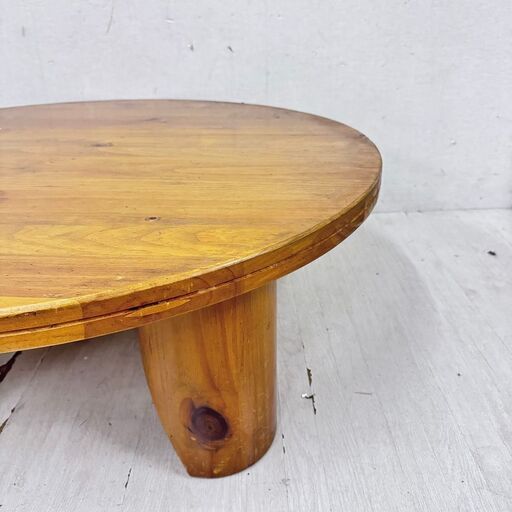 専用　24635 座卓　ちゃぶ台　円形ローテーブル　昭和 レトロ 24635 座卓 ちゃぶ台 円形ローテーブル 昭和 レトロ 折りたためる