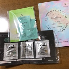 針美容パックとサンプル品の画像