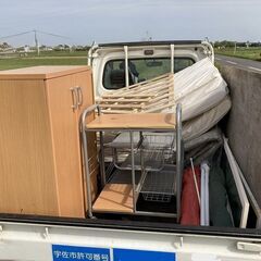 不用品回収　軽トラ１台分　１２，０００円