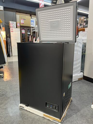 【店頭お渡し】未使用✨　2025年製 冷凍ｽﾄｯｶｰ 　フリーザー　上開き　97L　未開封ストックあり