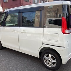 全込み超特価⭐️‼️車検たっぷり8年11月24日まで有り⭐️‼️左パワースライドドア⭐️‼️オートエアコン⭐️‼️ナビTV＆ETC付き⭐️‼️タイミングチェーンエンジン⭐️‼️社外アルミ＆2025年製タイヤ4本バリ山⭐️‼️安心の修復歴無し⭐️‼️25年式⭐️スペーシア⭐️パール⭐️スマートキー⭐️インパネAT⭐️フル装備⭐️ベンチシート⭐️『令和7年度自動車税も、リサイクル料も、全てコミコミの超特価』‼️『更に千葉＆成田ナンバー管轄は名変代行無料サービス』‼️『圧倒的な安さ』‼️『超激安早い者勝ち』‼️の画像