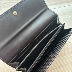 GUCCI グッチ ラブリーハート 二つ折り 長財布 GG柄　キャンバス　レザー レディス　小銭入れ　中古の画像