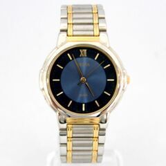 動作品 SEIKO ALBA URBAN クオーツ式腕時計 V701-1440 ブルーダイヤル 3針 25年7月電池交換 オールドクオーツ 札幌市 清田区 平岡の画像