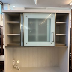 T2507-108 キッチンボード ホワイト W915 キズ汚れ有り 上下分割不可の画像