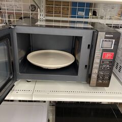 【リユースのサカイ野々市店】電子レンジ 山善 KRCー０１６VE 黒 ※クリーニング済みの画像