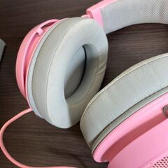￥2000/9942-06 /ヘッドフォン/Razer Kraken Quartz Edition/クォーツピンク/外箱あり の画像