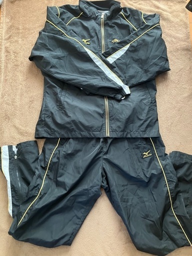 支給品　ミズノプロ上下　ウィンドブレーカー