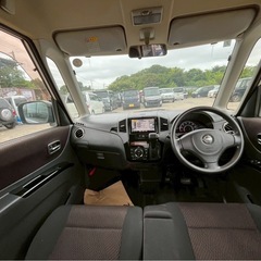 【支払総額12.8万円】激安ハイトワゴン！ルークス車検令和9年7月BluetoothオーディオフルセグTV ETC片側パワスラ機関良好！の画像