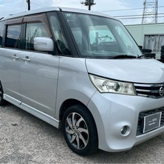 【支払総額12.8万円】激安ハイトワゴン！ルークス車検令和9年7月BluetoothオーディオフルセグTV ETC片側パワスラ機関良好！の画像
