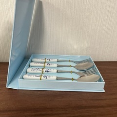 新品未使用‼️ ディズニー ミッキー ミニー スプーン フォーク セットの画像