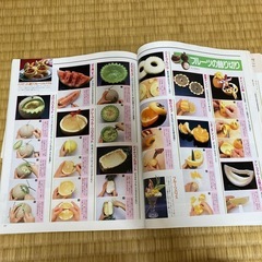 あげます　料理のデザイン入門　材料の飾り切りと細工料理の画像