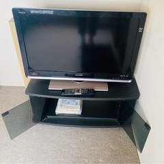SHARP AQUOS 32インチ・テレビ台の画像