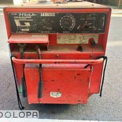 【ジャンク】 Denyo デンヨー 防音型 エンジン溶接機 マイウェルパー 140GSS 直流アーク溶接機の画像