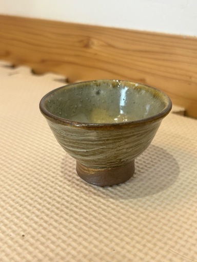 人間国宝 金城次郎 魚文ぐい呑2